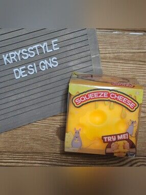 Cheese Block Squishy Squeezy TikTok Viral Sunny Days Sensory Toy